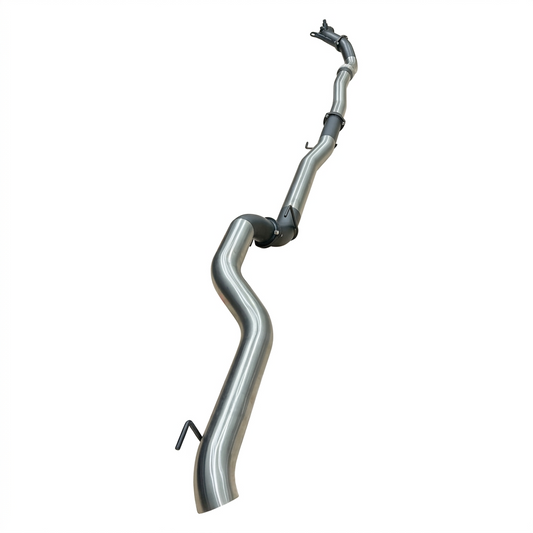 Manta 4″ Stainless Turbo Back Exhaust Without Cat & Without Muffler | Toyota Hilux GUN126R 2.8L 2015–on