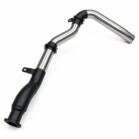 Manta 4″ Stainless DPF Back Exhaust Side Exit Without Muffler | Toyota Landcruiser 79 Series VDJ79 Single Cab 4.5L V8 2016–2025