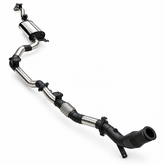 Manta 3″ Stainless Turbo Back Exhaust With Cat & With Muffler | Toyota Landcruiser 79 Series GDJ79 Ute 2.8L TD 2023–on