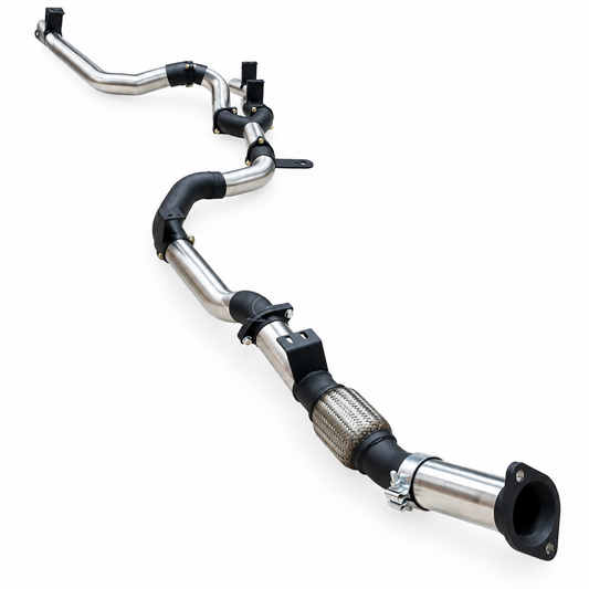 Manta Twin 3″ Stainless DPF Back Exhaust Exit DPF Back Without Muffler | Toyota Landcruiser 79 Series GDJ79 Ute 2.8L TD 2023–on