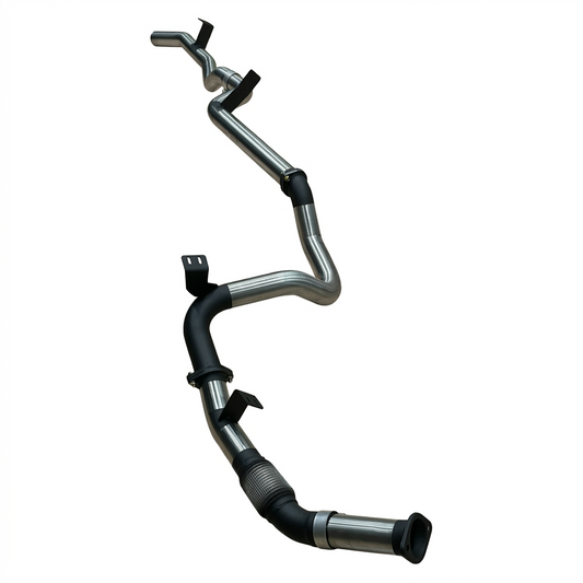 Manta 3″ Stainless DPF Back Exhaust Without Muffler | Toyota Landcruiser 76 Series GDJ76 Wagon 2.8L TD 2023–on