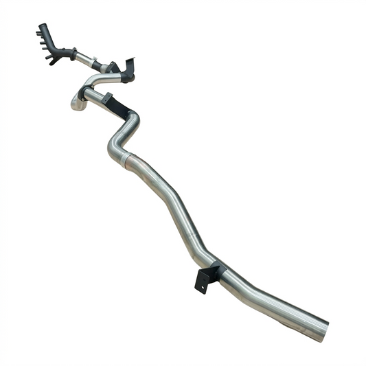 Manta 3″ Stainless Turbo Back Exhaust With Cat & Without Muffler | Toyota Landcruiser 76 Series GDJ76 Wagon 2.8L TD 2023–on