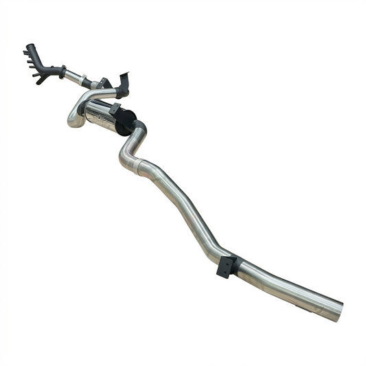 Manta 3″ Stainless Turbo Back Exhaust Without Cat & Without Muffler | Toyota Landcruiser 76 Series GDJ76 Wagon 2.8L TD 2023–on