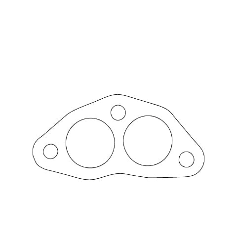 Redback Flange Gasket for Holden Barina 1984-2000, Suzuki Swift 1984-2000, Suzuki Vitara 1984-2000 - SZG005