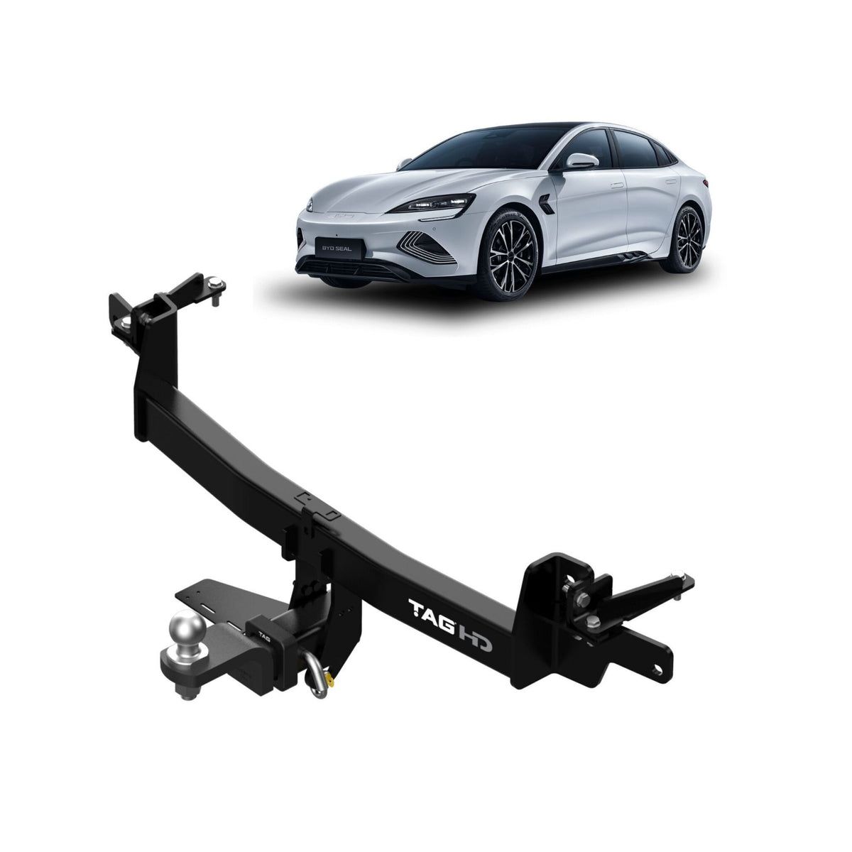 TAG Heavy Duty Towbar for BYD Seal Sedan 2023-on | 1500kg towing - T4JA34