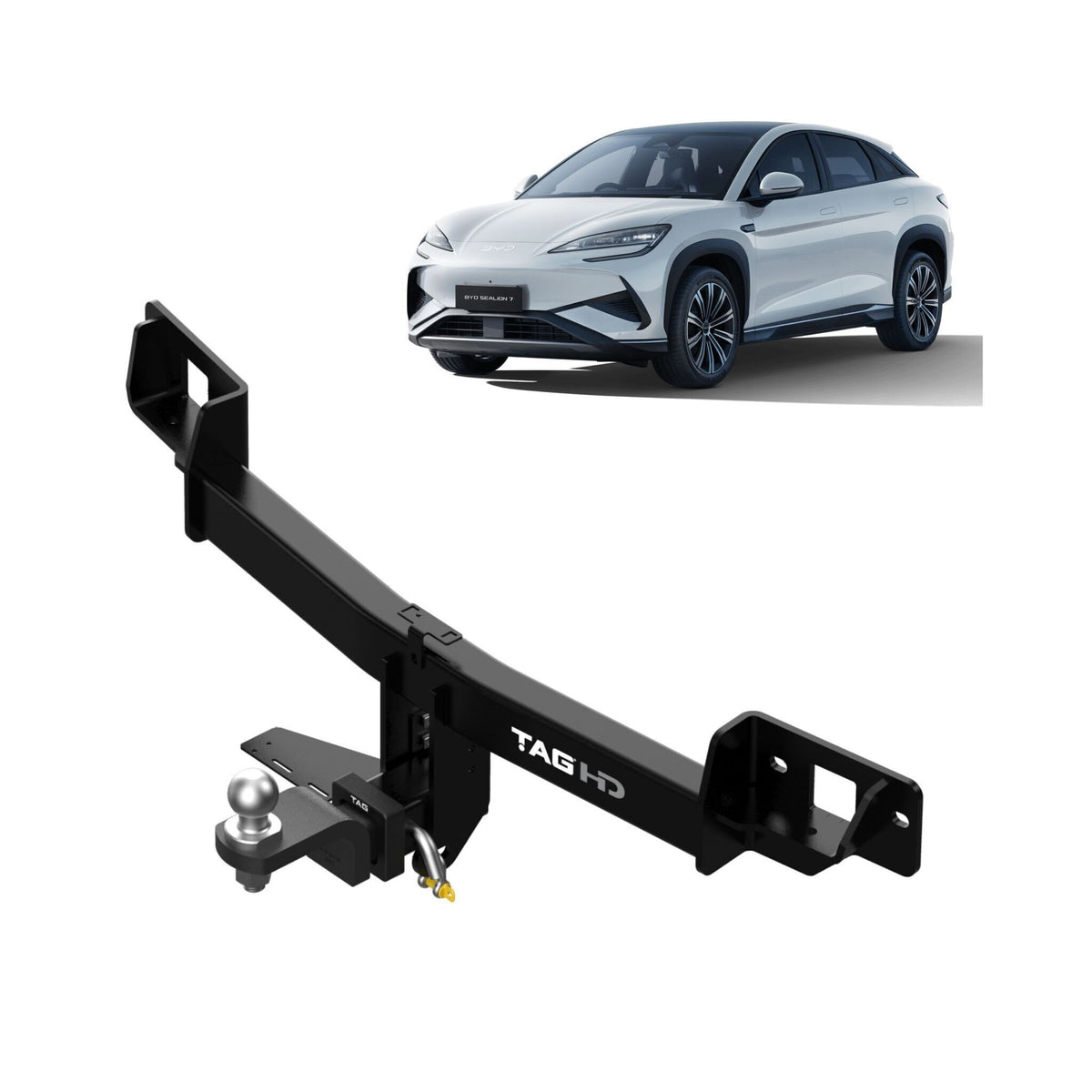 TAG Heavy Duty Towbar for BYD Sealion 7 SUV 2025-on | 1500kg towing - T4JA43