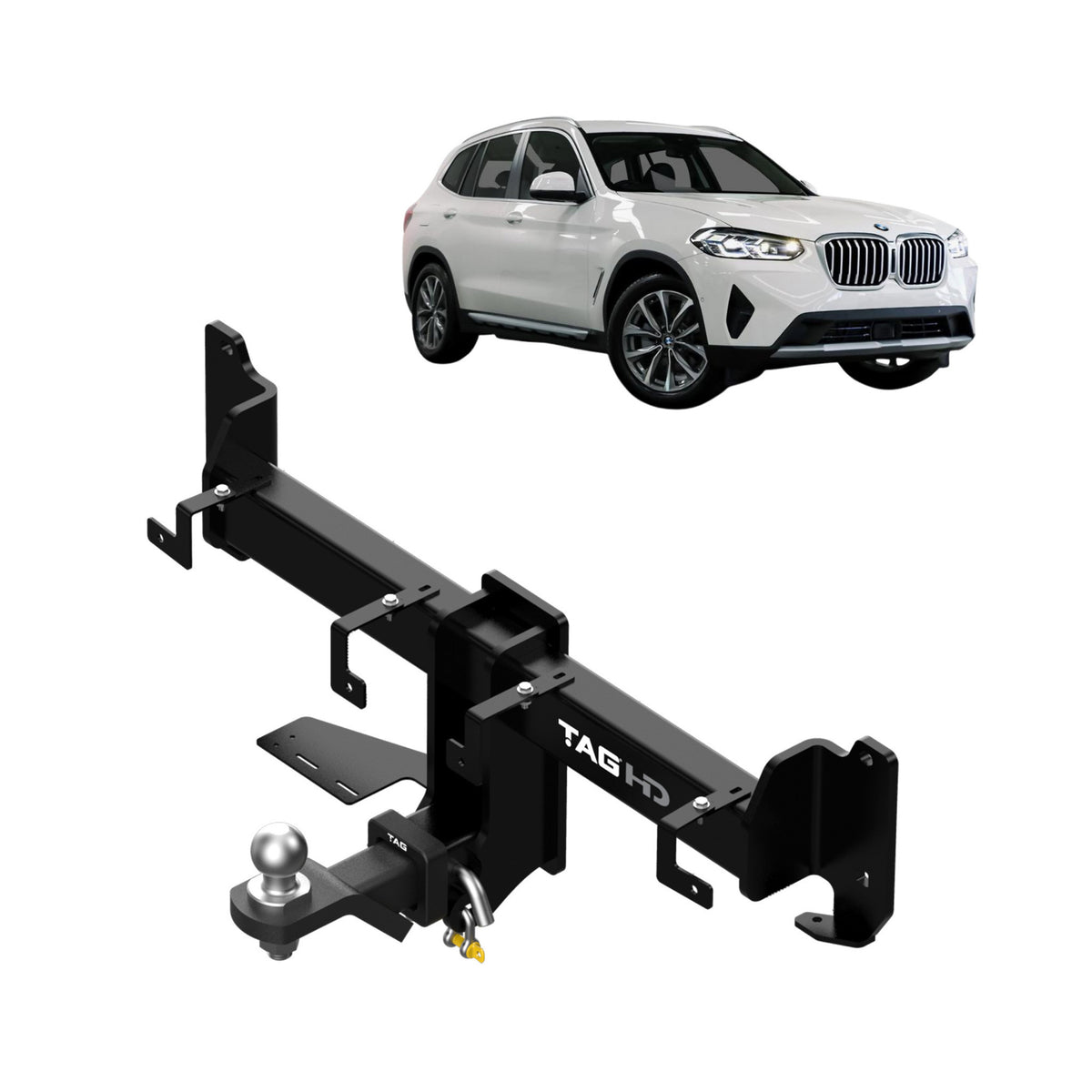 TAG Heavy Duty Towbar for BMW X3 G01 2017-2024 | 2600kg towing - T4PA33