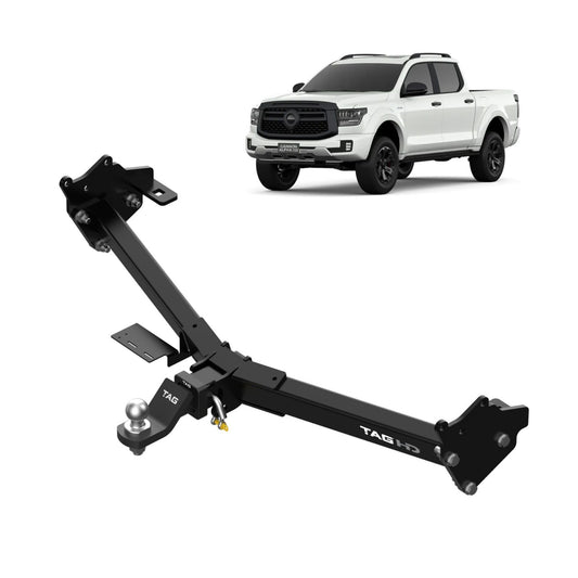 TAG Heavy Duty Towbar for GWM Cannon PHEV Alpha Ute 2025-on | 3500kg towing - T7GA62
