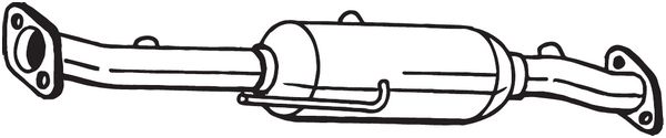 Diesel Particulate Filter - Ford Kuga 2.0L 04/13 on UKMA TYMA (Bosal)