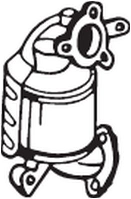 Diesel Particulate Filter - Kia Sprtage Hyundai Santa Fe DM & IX-35 289902F000 (Bosal)