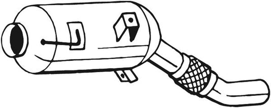 Diesel Particulate Filter - BMW X5 E70 M57 Single Turbo (Bosal)