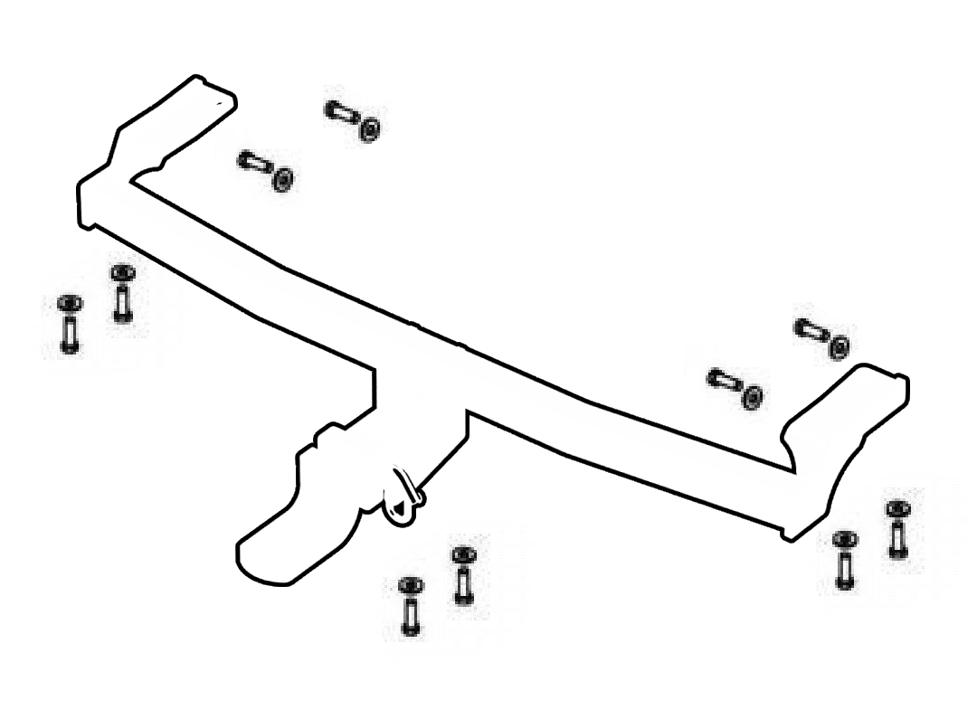 Trailboss - Towbar Suited For Nissan Pulsar Hatch N16 (2001 - 2006)