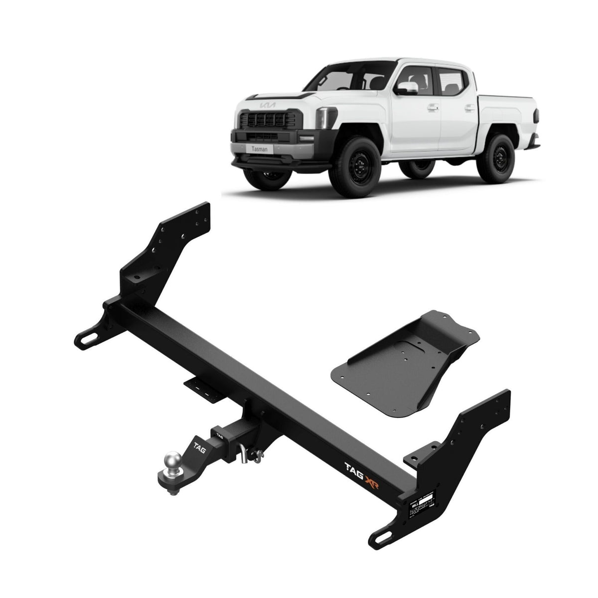 TAG Extreme Recovery (XR) Towbar for Kia Tasman Styleside/Tub Body 2025-on | 3500kg towing - TXRA64
