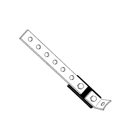 Redback Exhaust Brackets - Universal, Medium - UNB001