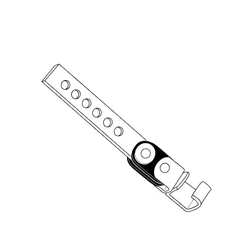 Redback Exhaust Brackets - Universal, 360 degree Swivel - UNB006