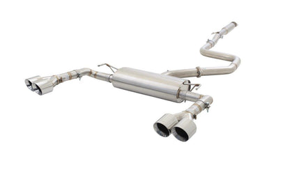 XForce - KIA CERATO GT SEDAN (2022-ON) Stainless Steel 3″ Cat Back System, Varex Rear Muffler With Tips